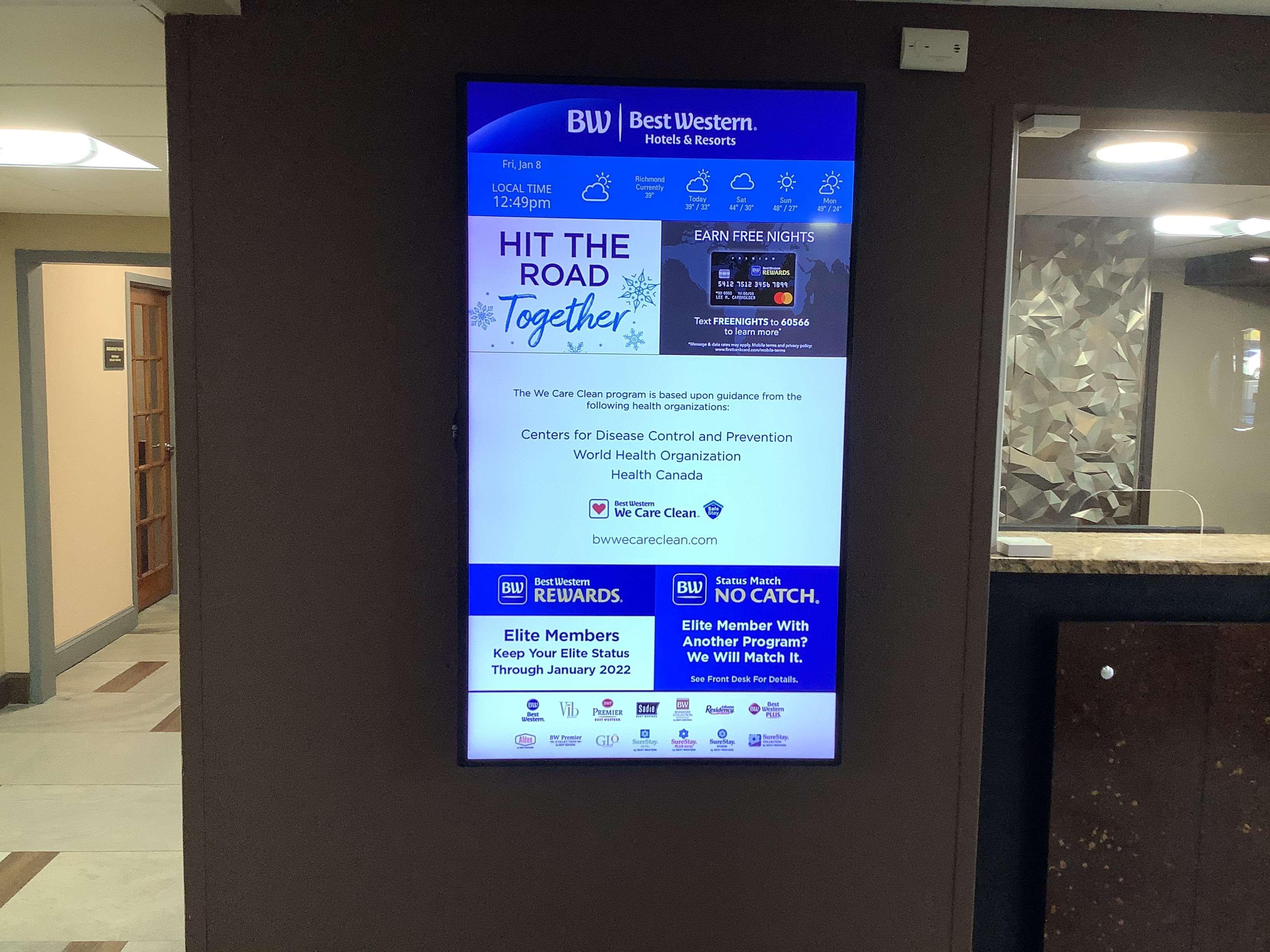 Best Western Plus Executive Hotel Richmond Dumbarton Экстерьер фото